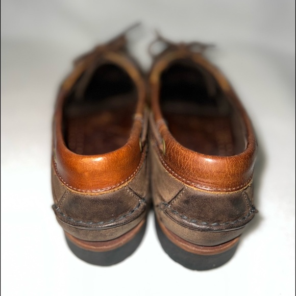 Harbour HC Size 7 1/2D Leather Boat Shoes - Picture 5 of 15